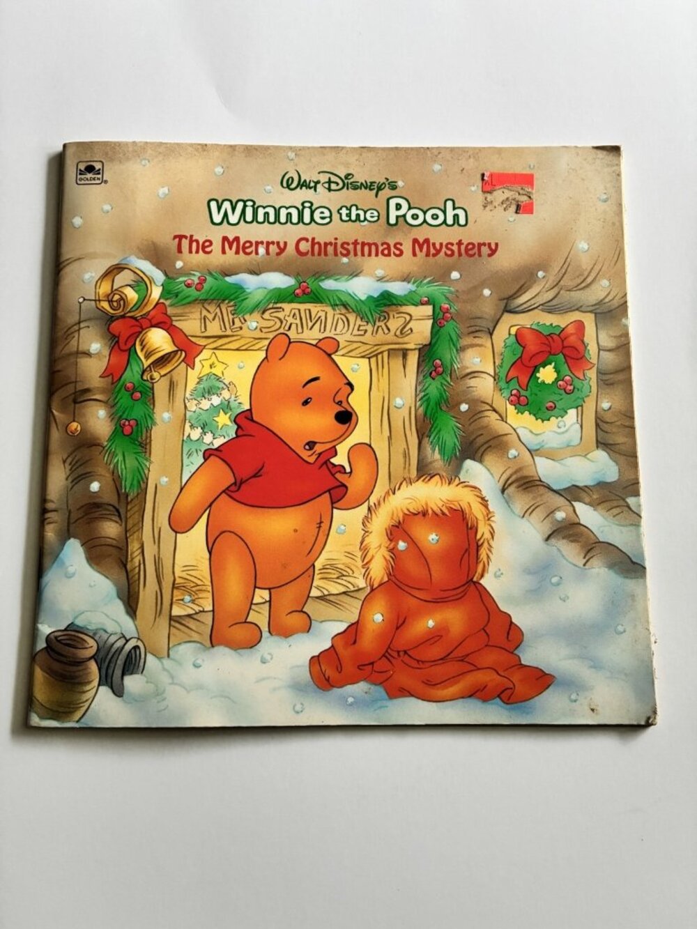 Walt Disneys Winnie the Pooh The Merry Christmas Mystery Golden Look-Look Book